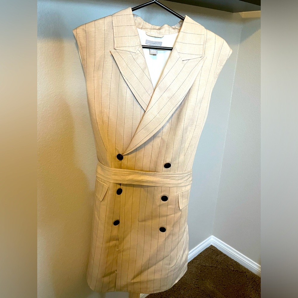 Button front collared dress perfect for work.  H&M.
